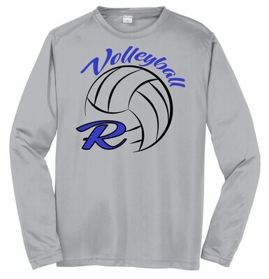 Sport-Tek® PosiCharge® Long Sleeve Competitor™ Tee - R-Volley Logo