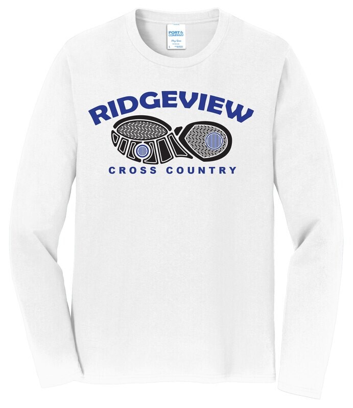 Port &amp; Company® Long Sleeve Fan Favorite™ Tee - Shoe Logo