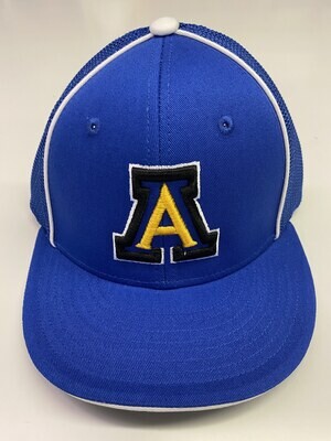 Varsity Fitted Cap - Royal w/ White Pipe
