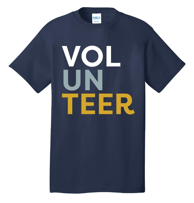 Volunteer Tee - Navy