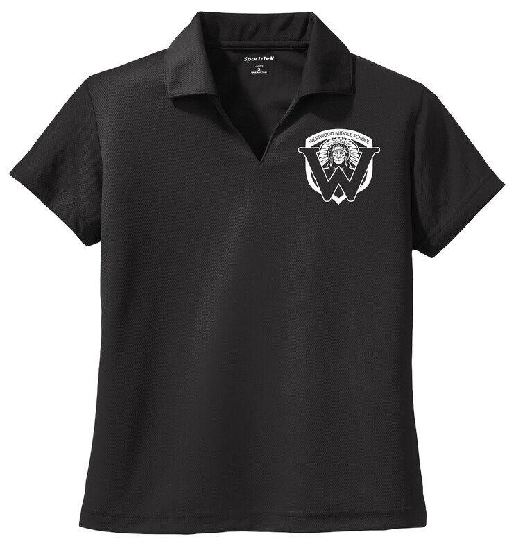 Sport-Tek® Ladies Dri-Mesh® V-Neck Polo