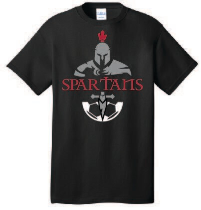 Port &amp; Company Core Tee - Spartans Logo