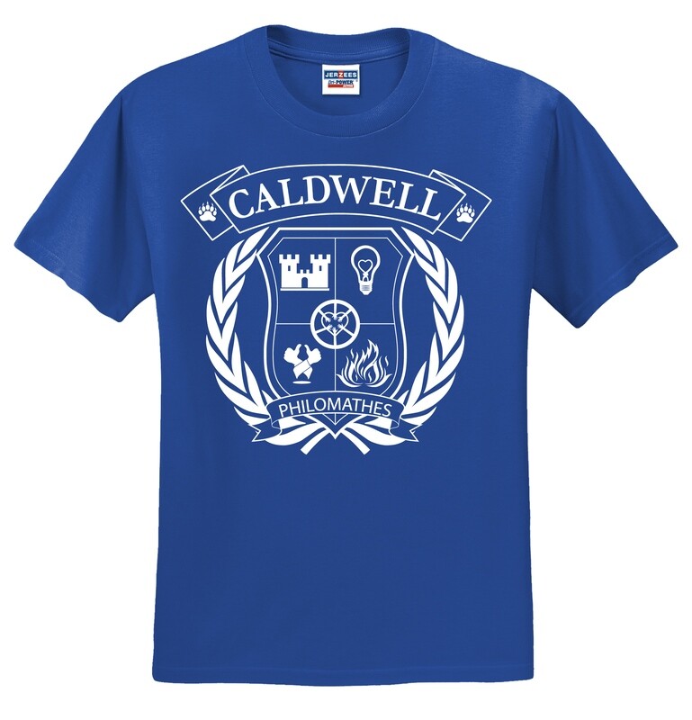 Caldwell House Tee - Royal