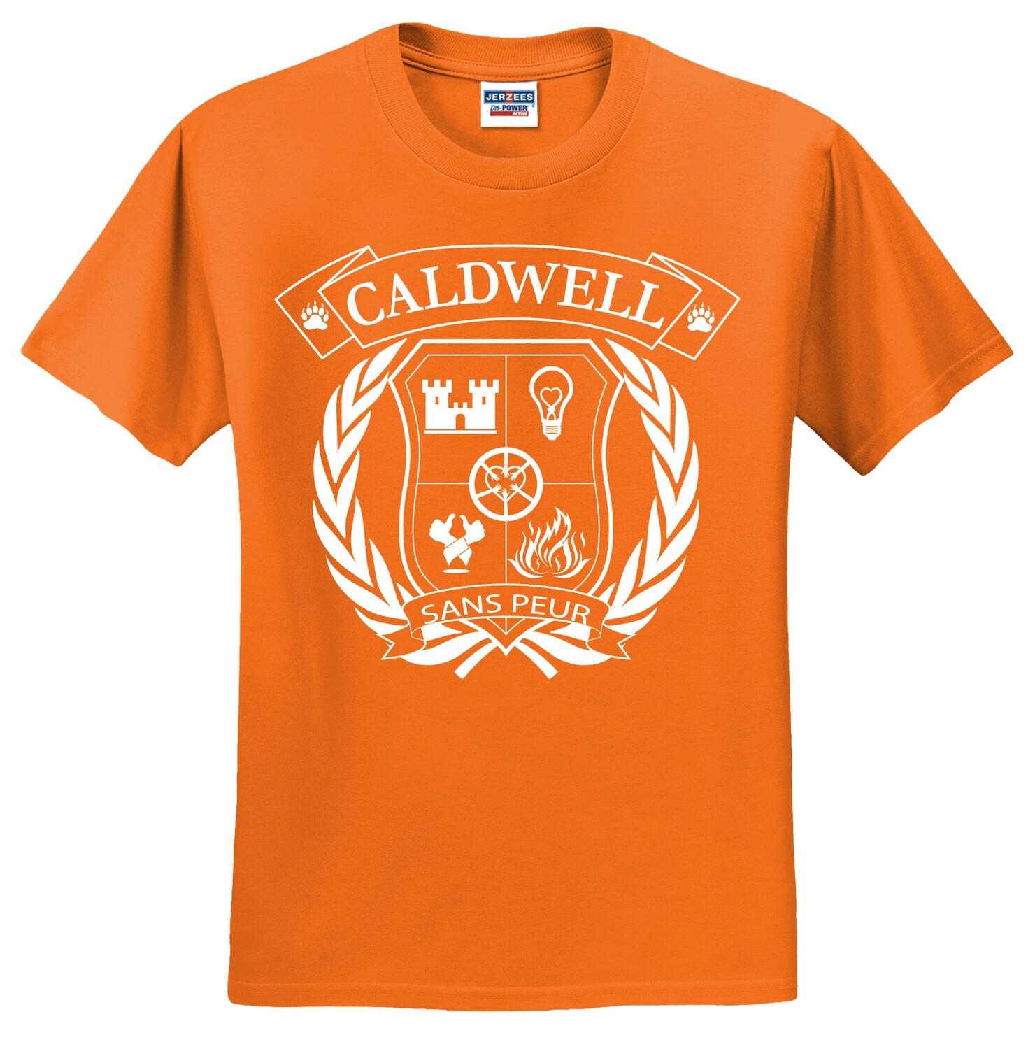 Caldwell House Tee - Tennessee Orange