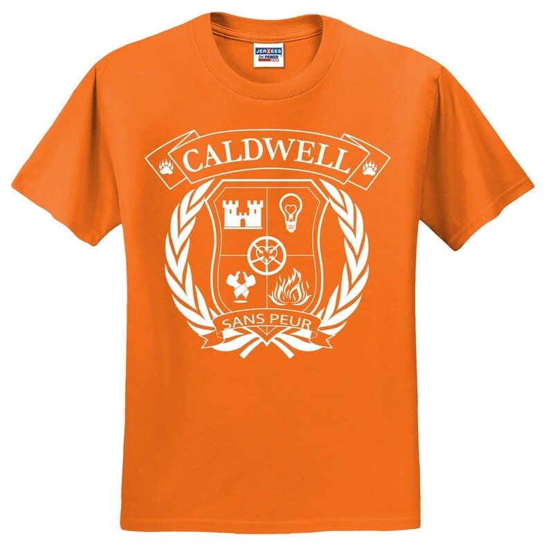 Caldwell House Tee - Tennessee Orange