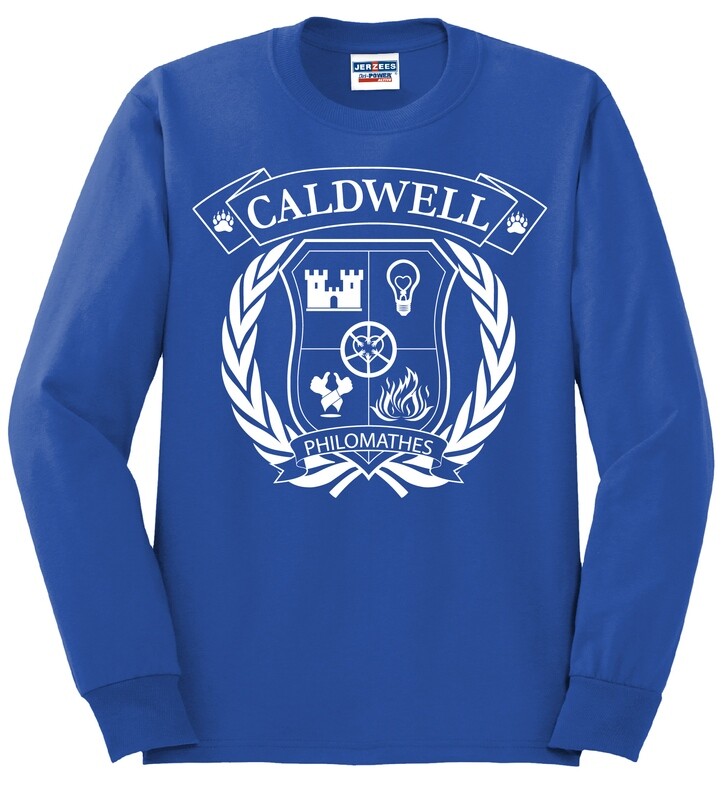 Caldwell House Long Sleeve Tee - Royal