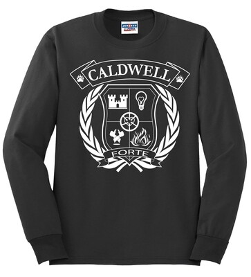 Caldwell House Long Sleeve Tee - Black