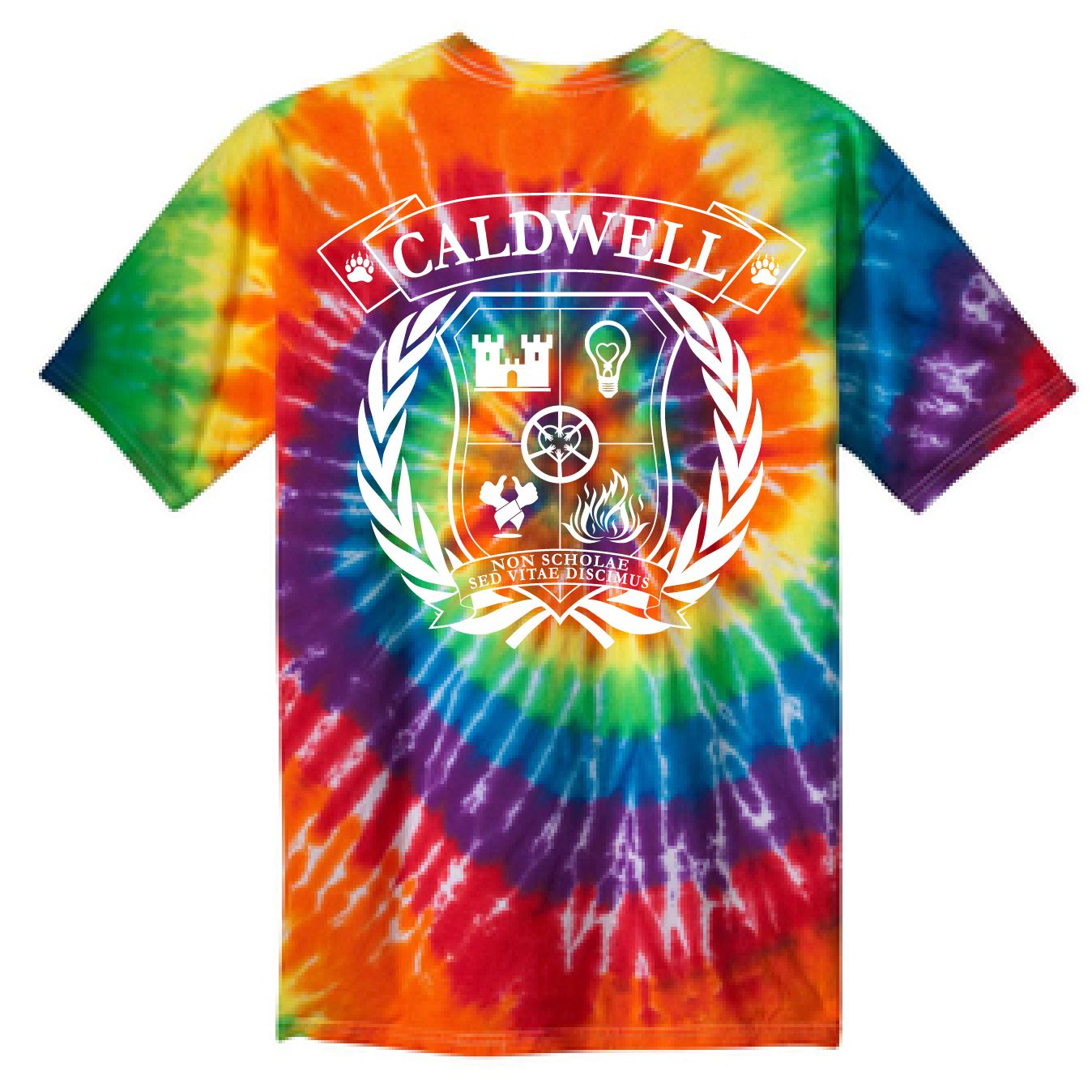 Rainbow Tye Die Tee