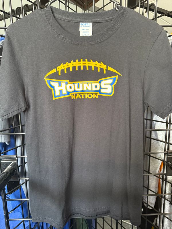Hounds Nation Black Tee