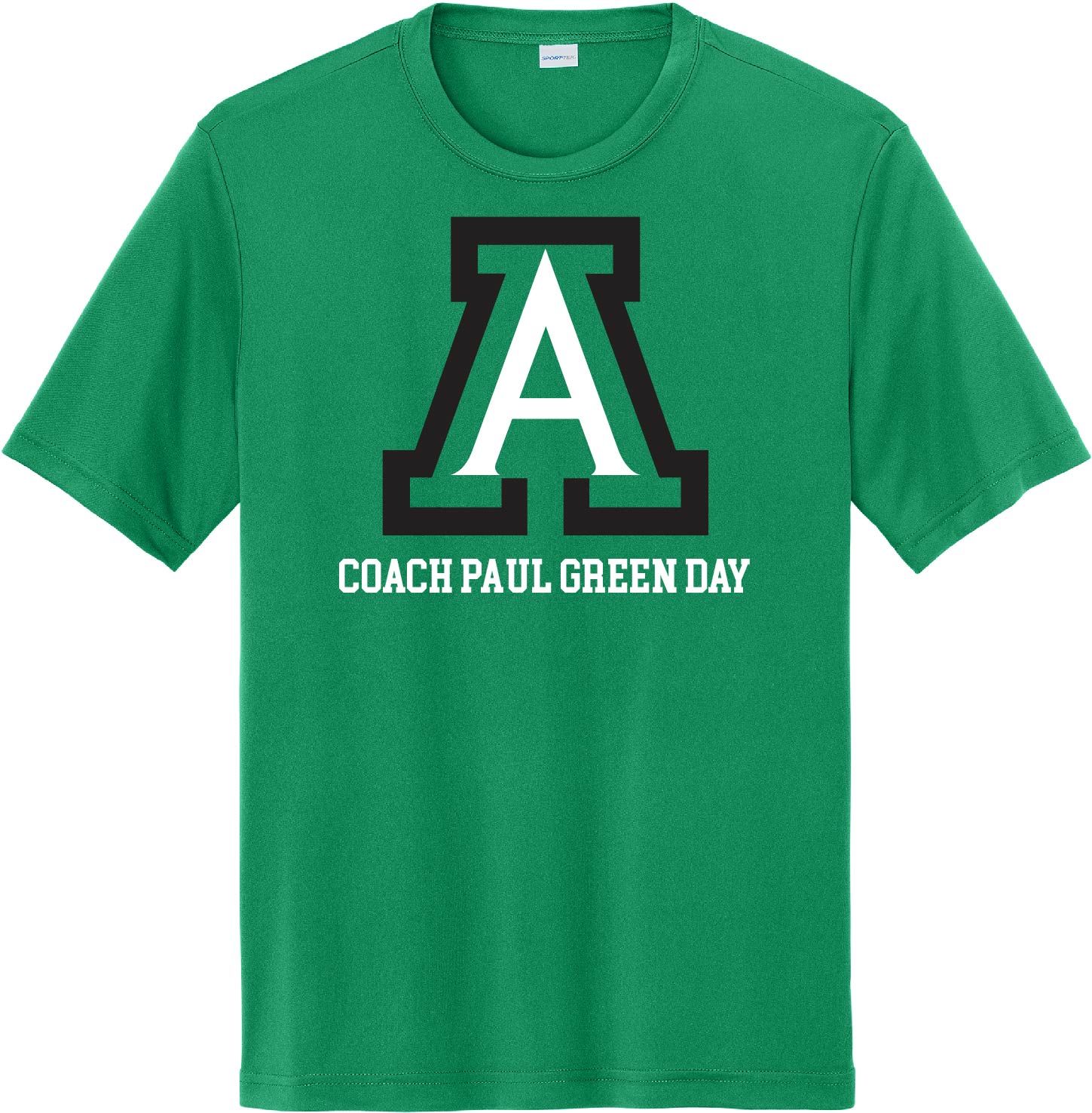 Coach Green Dry Fit Tee
