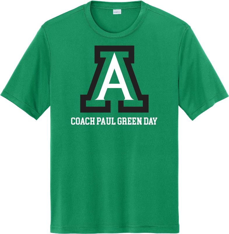 Coach Green Dry Fit Tee