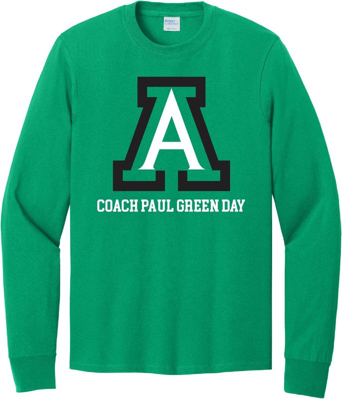 Coach Green Long Sleeve Tee