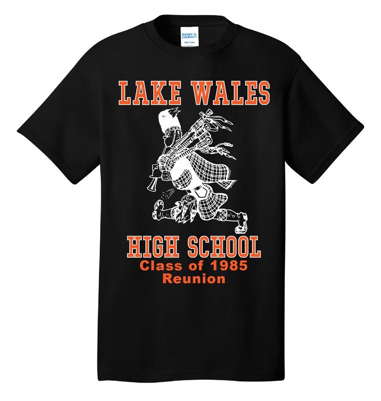 Class of 85 Cotton Tee - Black