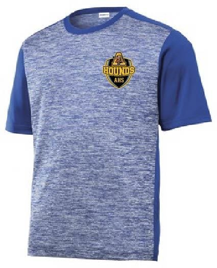 Sport-Tek PosiCharge Electric Heather Colorblock Tee