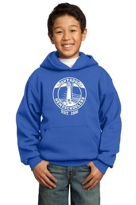 Port & Company® - Youth Core Fleece Pullover Hooded Sweatshirt