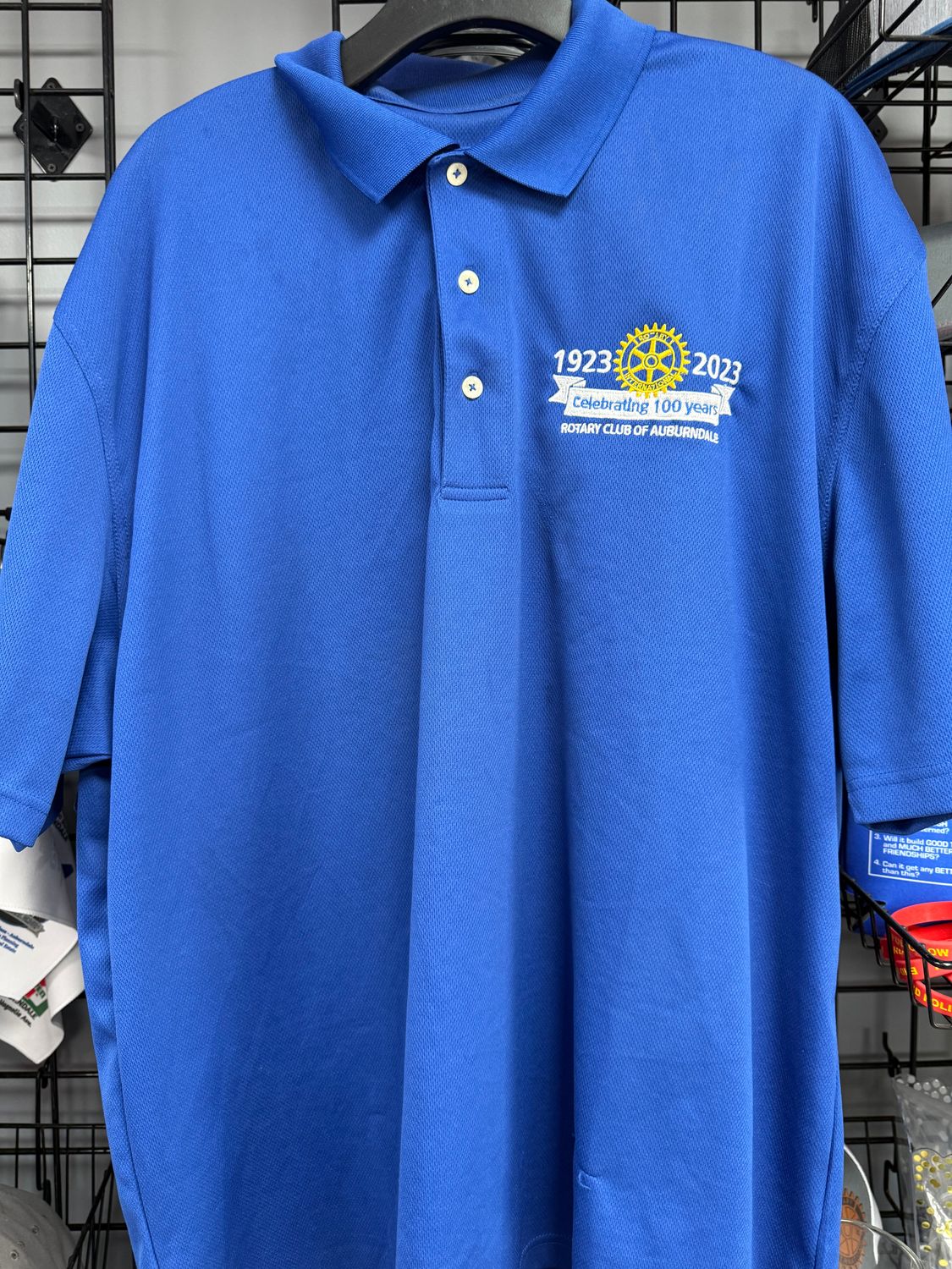 100th Anniversary Moisture Wicking Polo