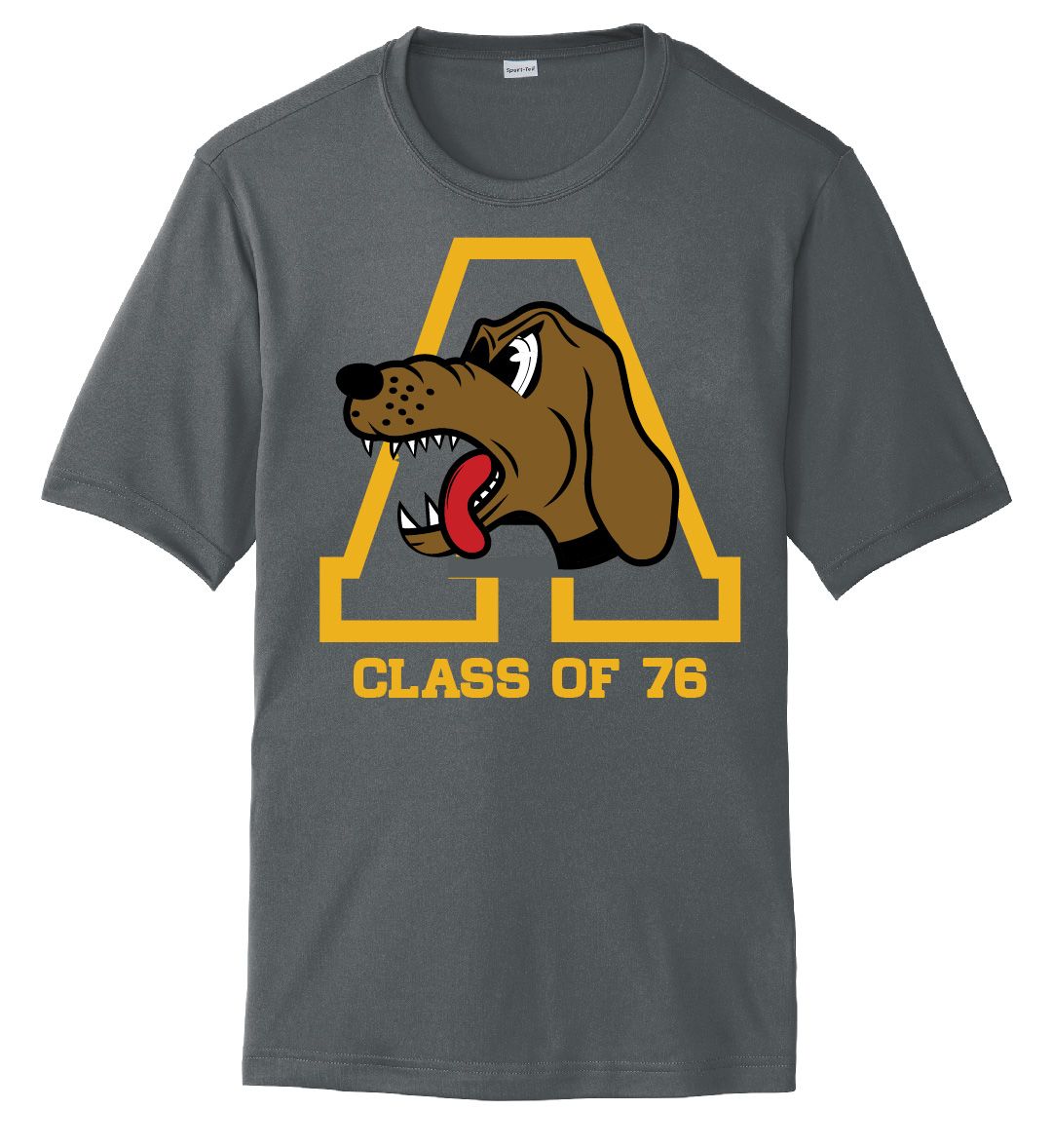 Class of 76 DriFit A Dog Tee