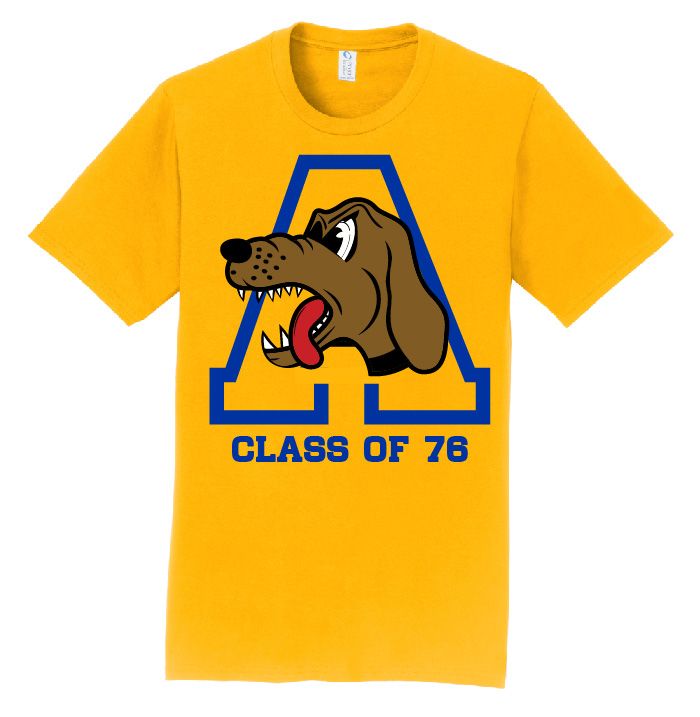 Class of 76 DriFit A Dog Tee