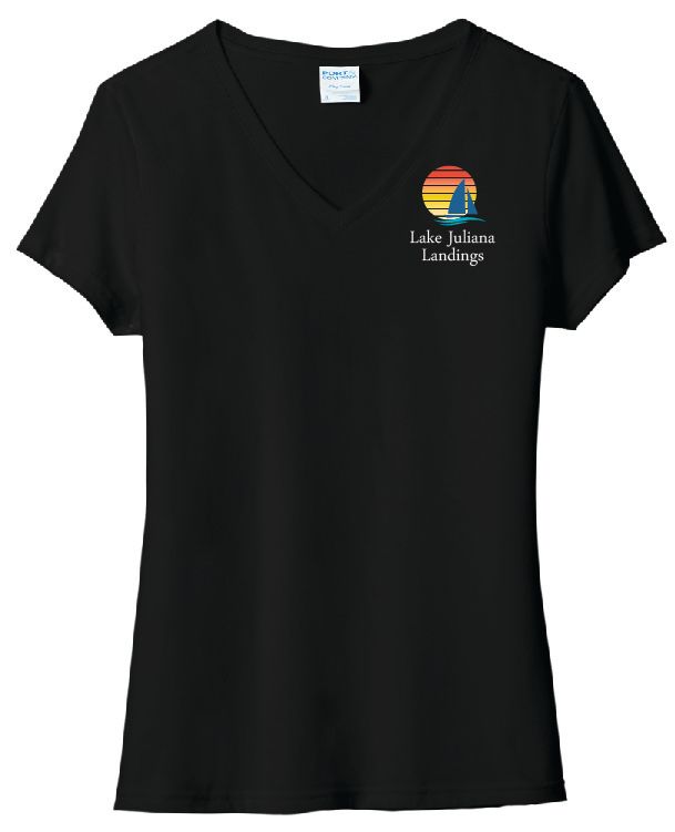 Ladies V Neck Tee
