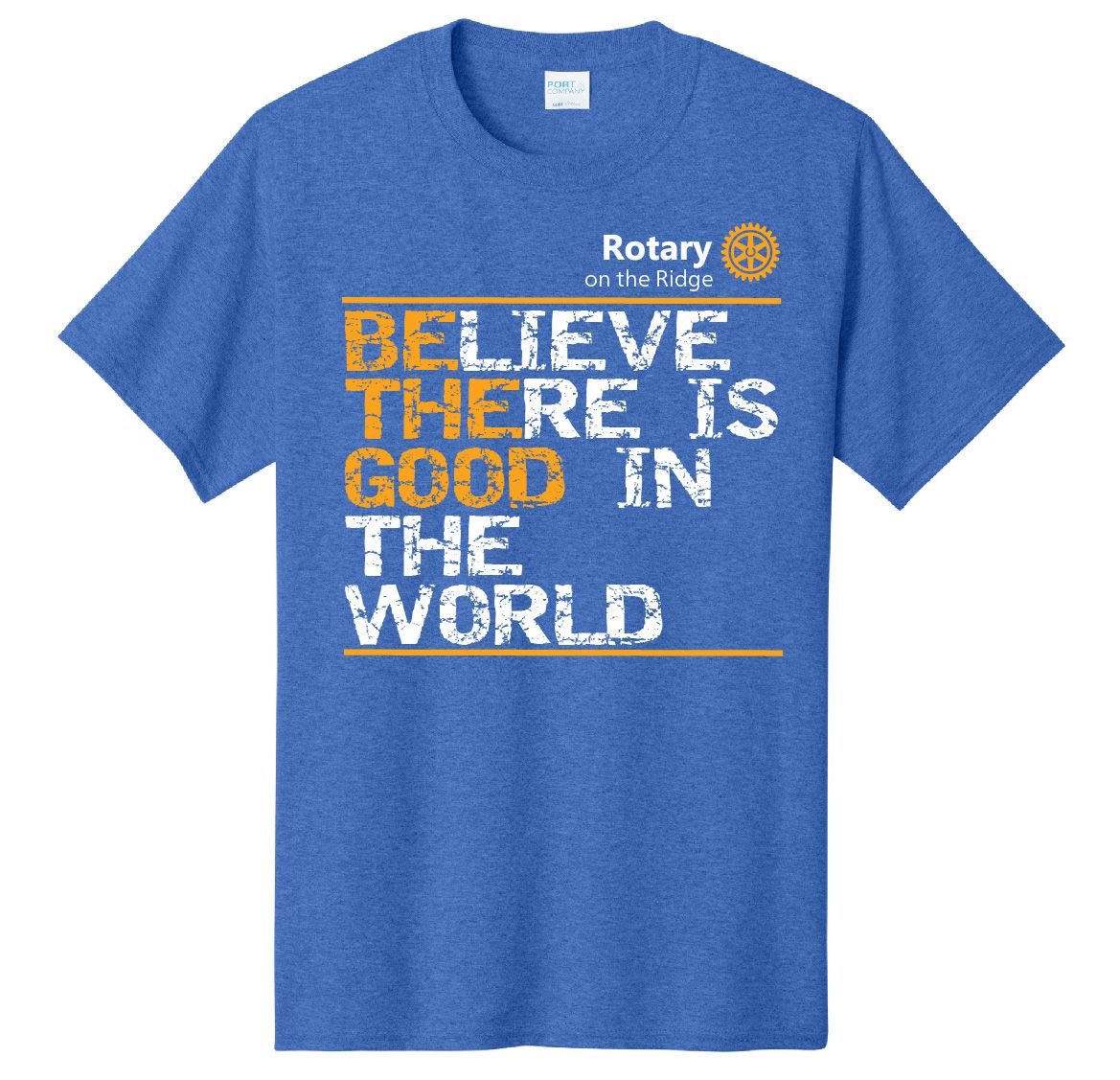 Be the Good Heather Royal Dry Fit