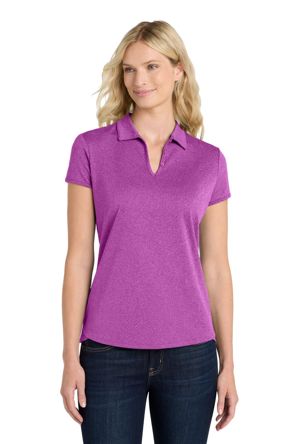 Port Authority® Women's Trace Heather Polo