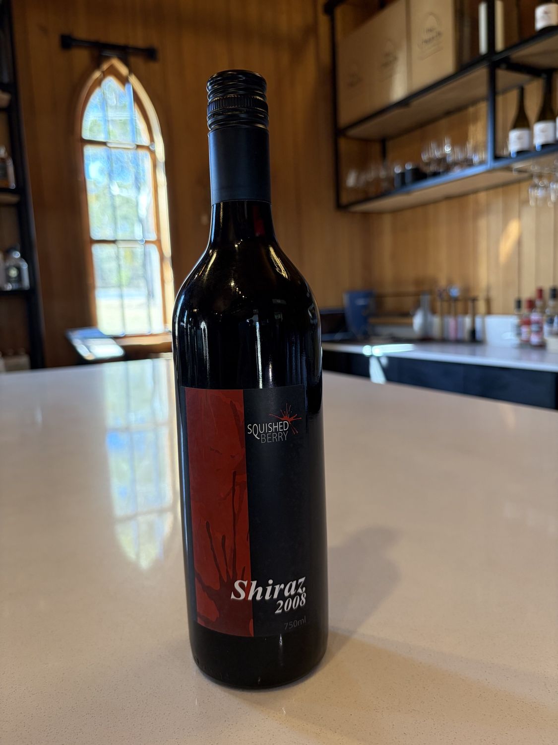 Squished Berry Cellar Release Shiraz 2008