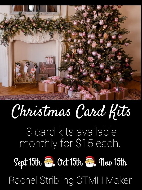 Christmas Card bundle September, October and November