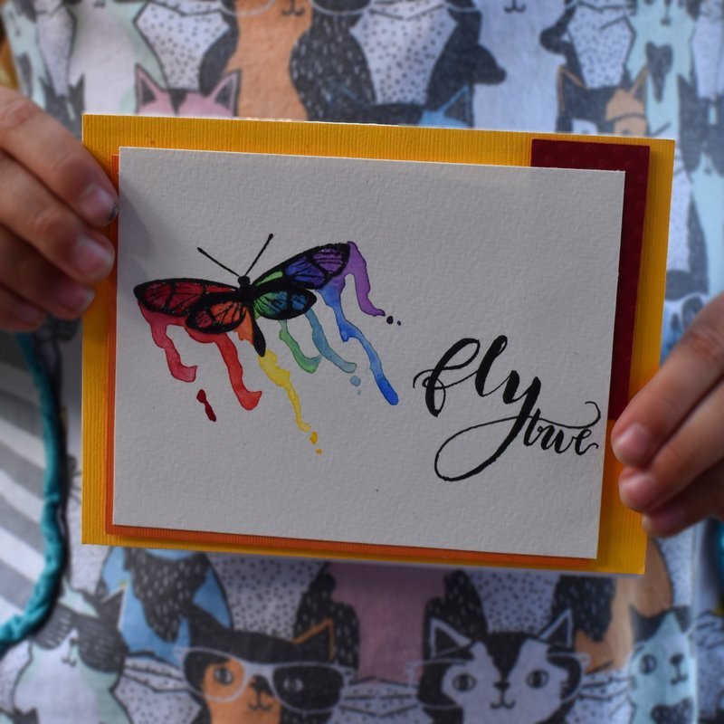 Fly True (Rainbow Pride)