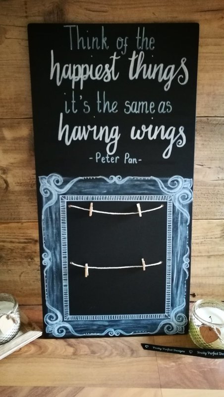 Quote Board with Pegs (30cm x 60cm)