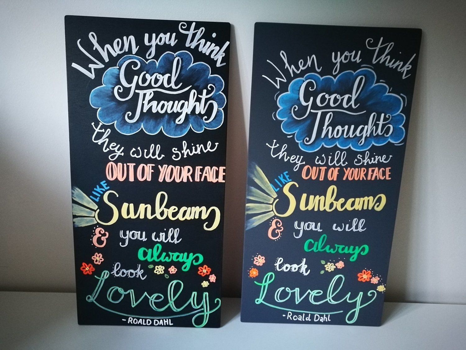 Roald Dahl quote (30cm x 60cm) Roald Dahl quote (30cm x 60cm)
