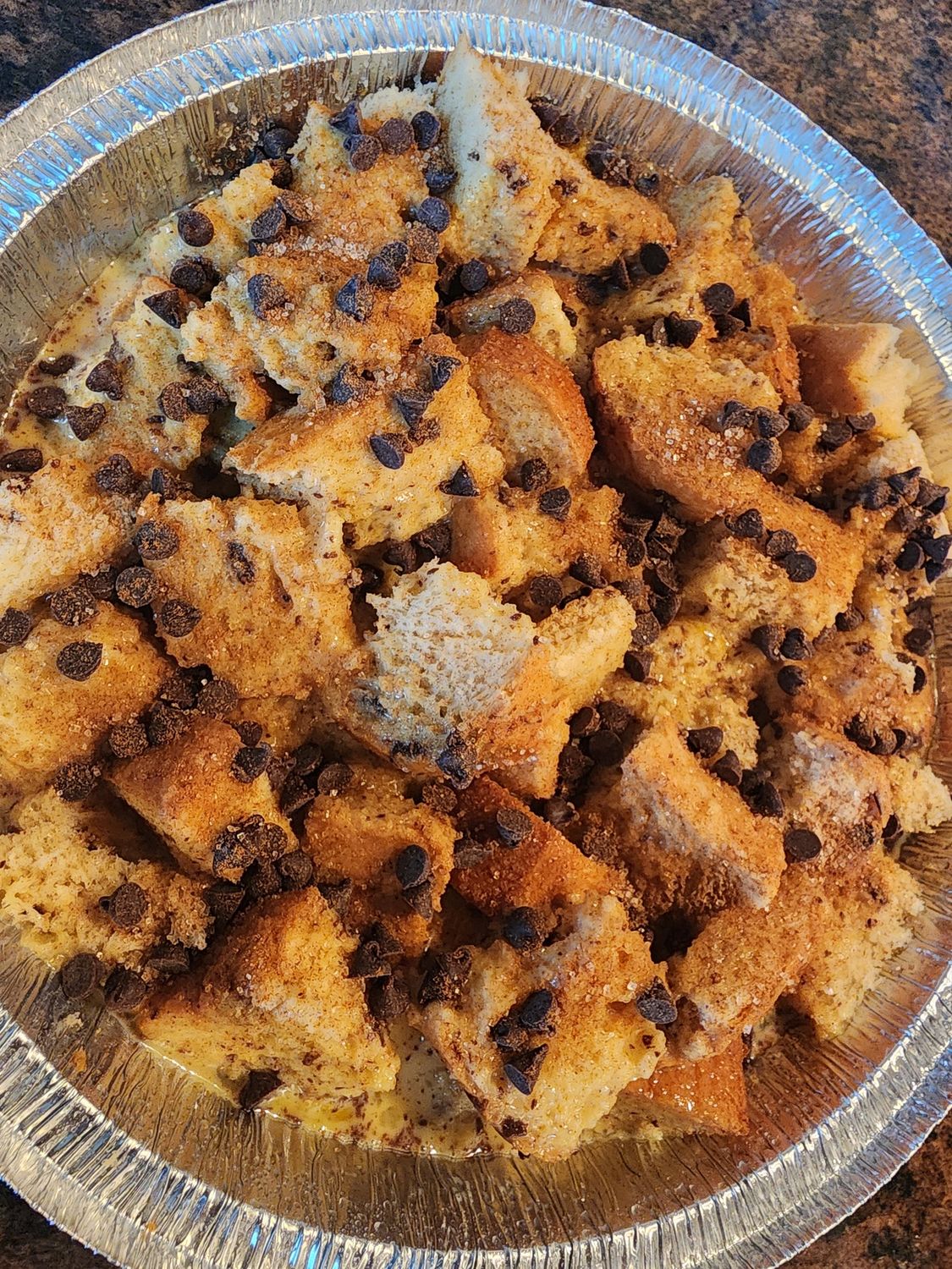 Cinnamon Swirl-Chocolate French Toast Bake