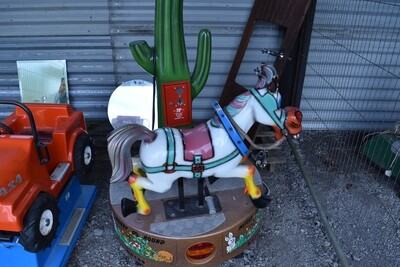 Donkey and Cactus Amusement Ride