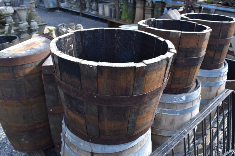 Mini Half Barrel Planters