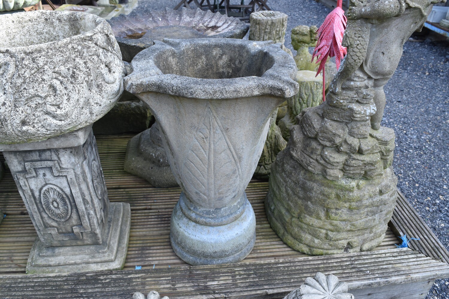 Tulip Planter on Column