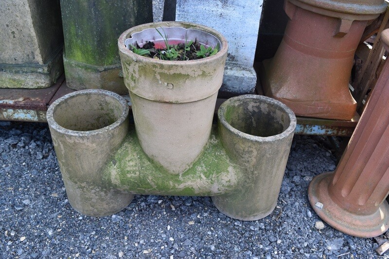 Triple Chimney Planter