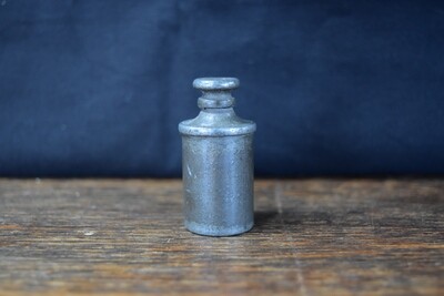 Small Pewter Oil Bottle