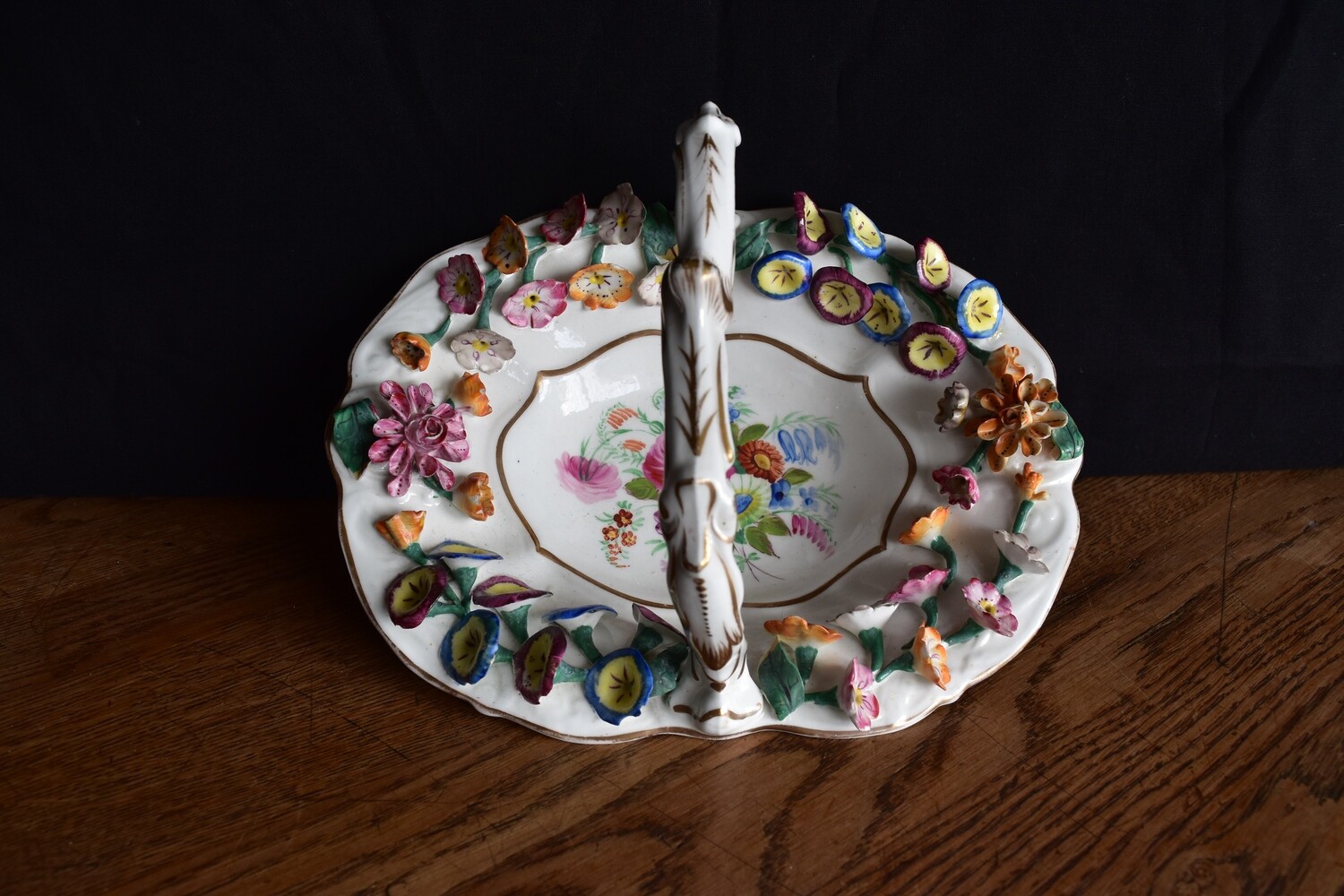 Handpainted Basket