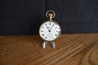 Gold Plated Waltham Pocket Watch