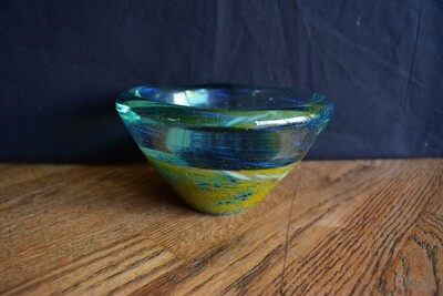 Mdina Bowl Sea and Sand Design c1970