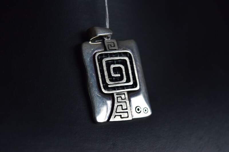 Stylish Sterling Silver Pendant