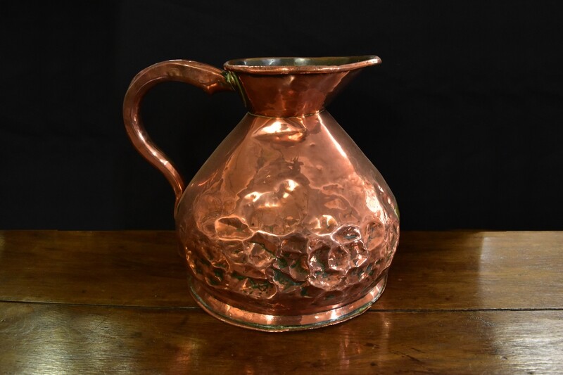 Two Gallon Copper Measuring Flagon