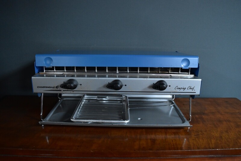 Blue Camping Cooker & Gril