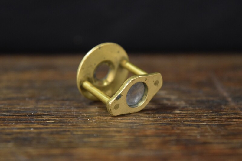 Miniature Victorian Brass Pocket Magnifyer