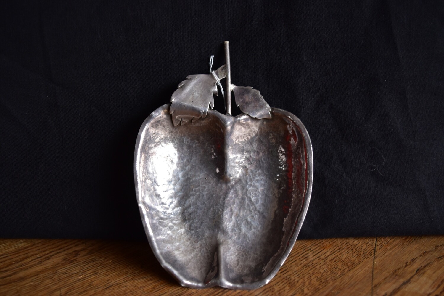 Silver Apple Shaped Dish