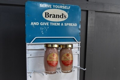 1950s Brands Potted Spread Shop Counter Display