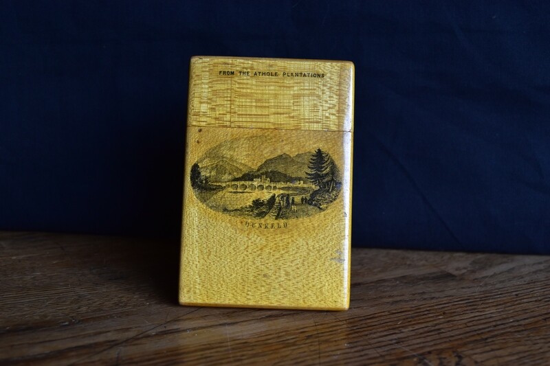 Mauchline Ware Card Case