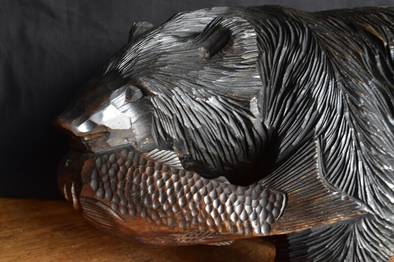 Black Forest Bear with Salmon
