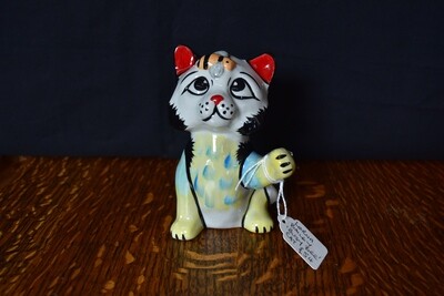 Lorna Bailey "Busy Bee" Cat Figurine