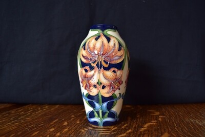 Moorcroft Tiger Lillys - Trial Vase