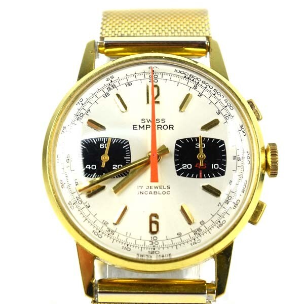Swiss Emperor Chronograph Wristwatch